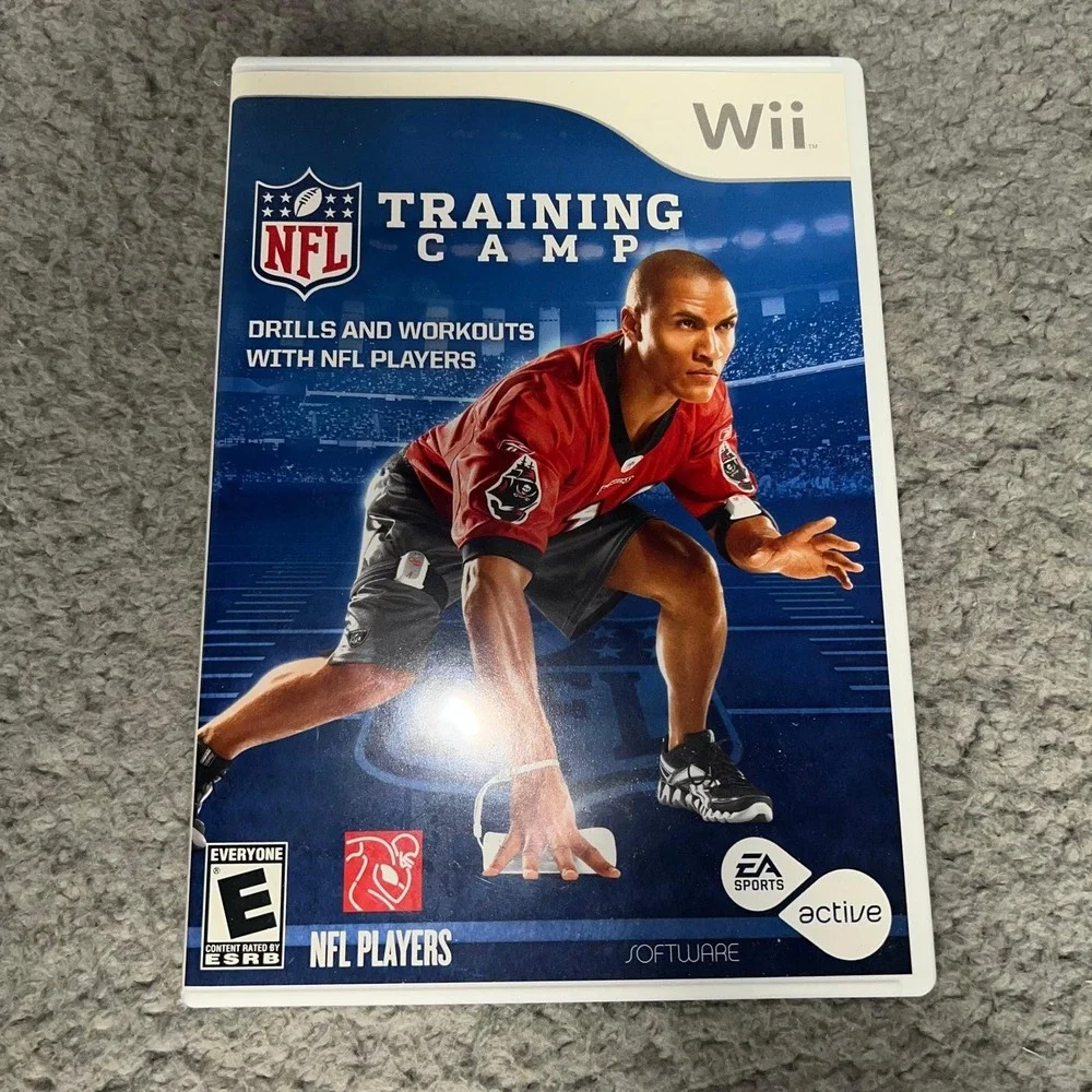 Open Box EA Sports Active Wii NFL Training Camp Drills Workouts With NFL Players